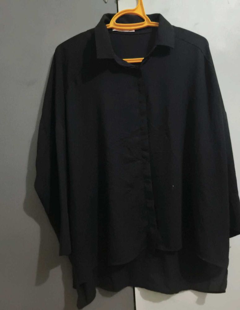 MANGO Oversized Shirt