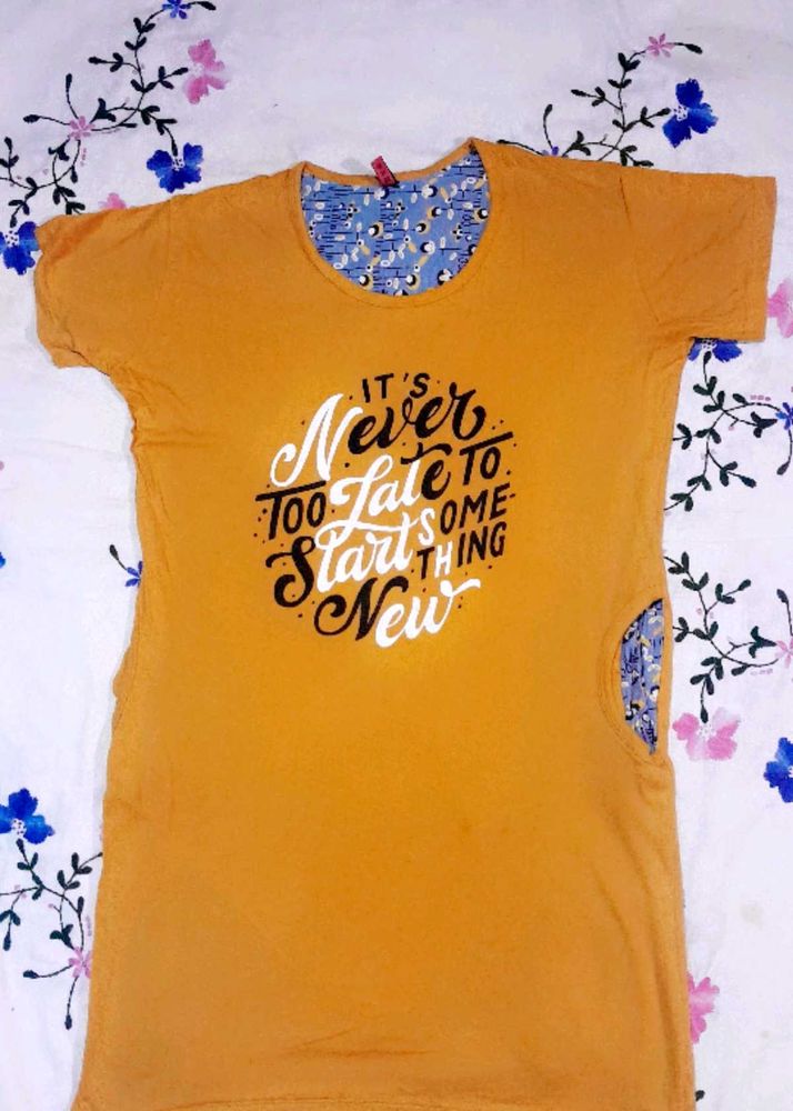 Cute Graphic Print Tee
