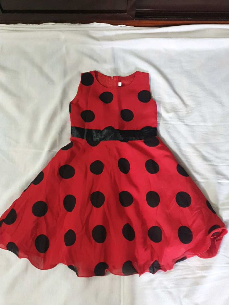 Girls Polka Dots Frock
