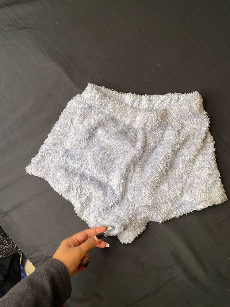 fuzzy shorts
