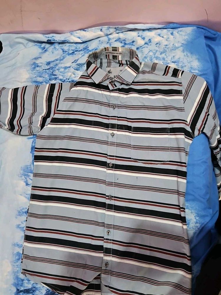 Striped Casual Shirt