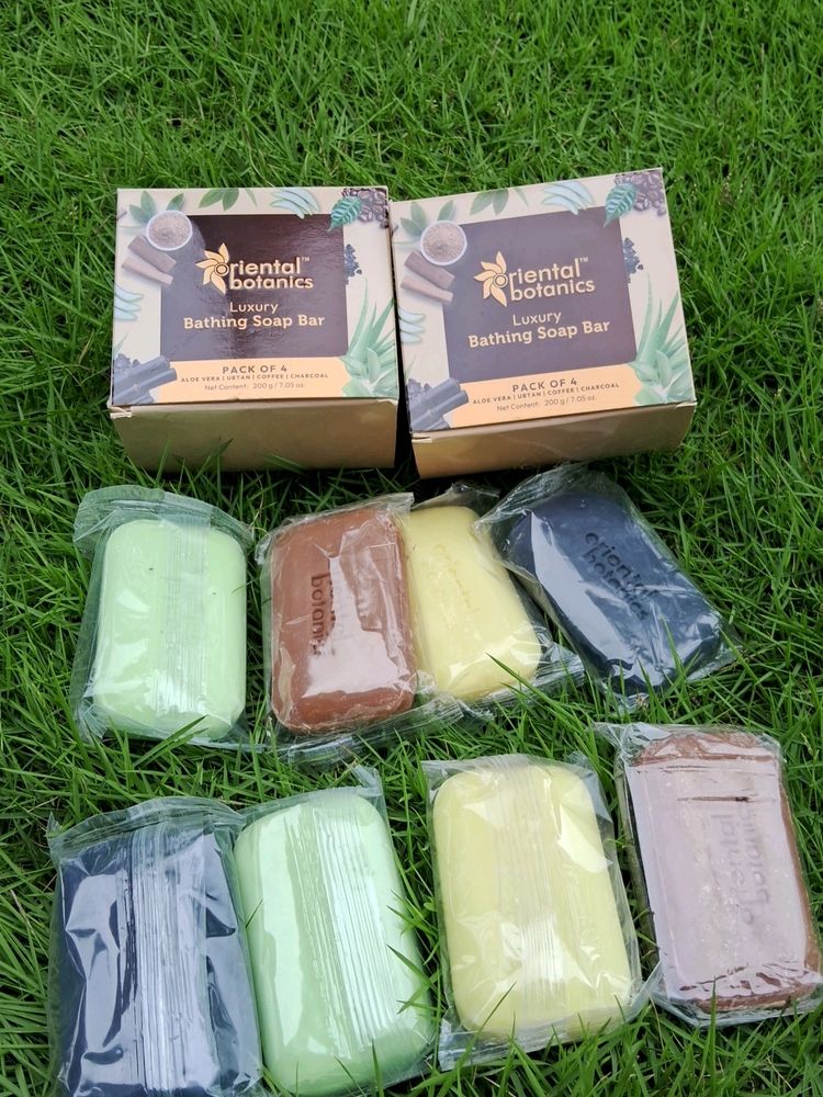 Oriental Botanics Luxury Bath Soap Set Of 8