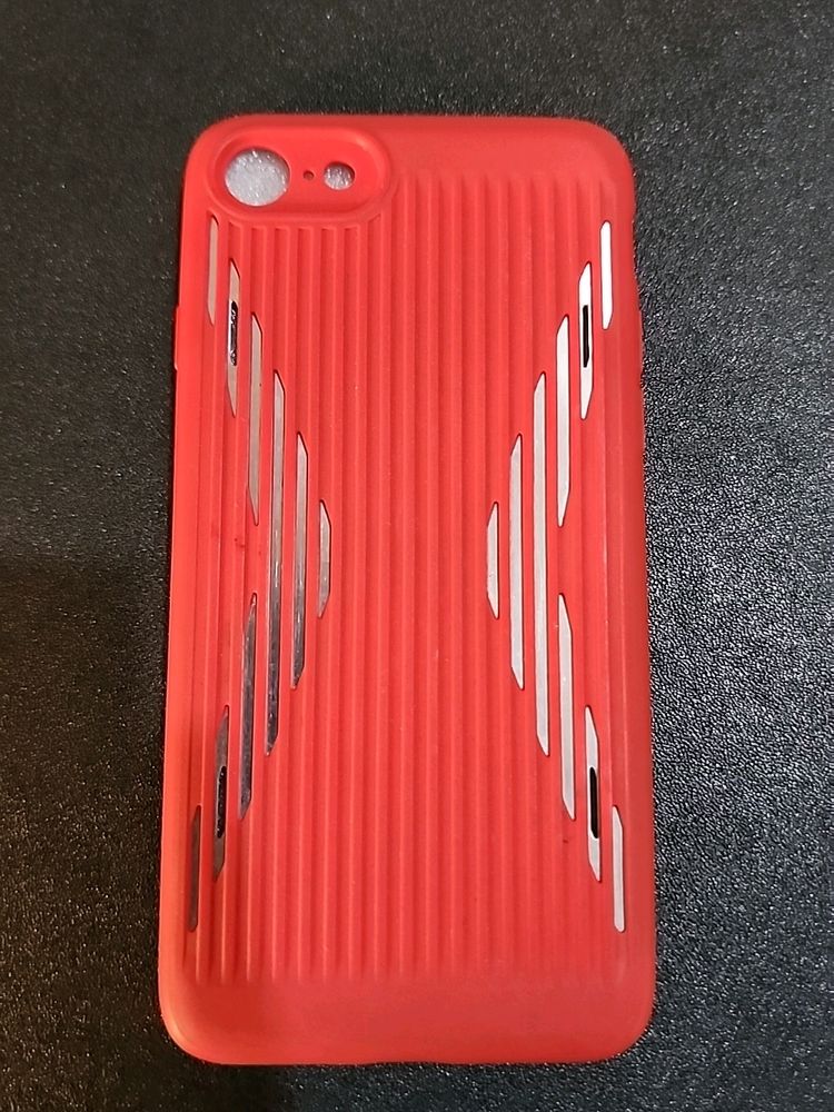 APPLE RED SILICONE CASE FOR iPHONE 7/8/SE 2nd Gen.