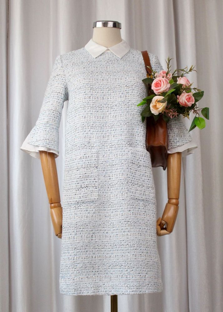 Chic Tweed Mini Dress