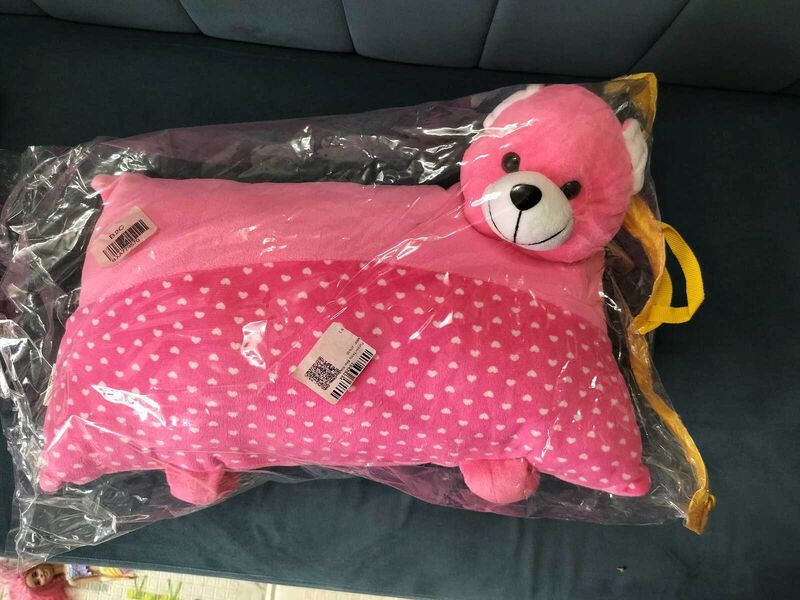 Teddy Bear Pillow Cushion