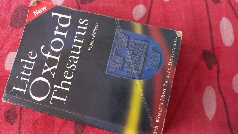 Oxford thesaurus dictionary