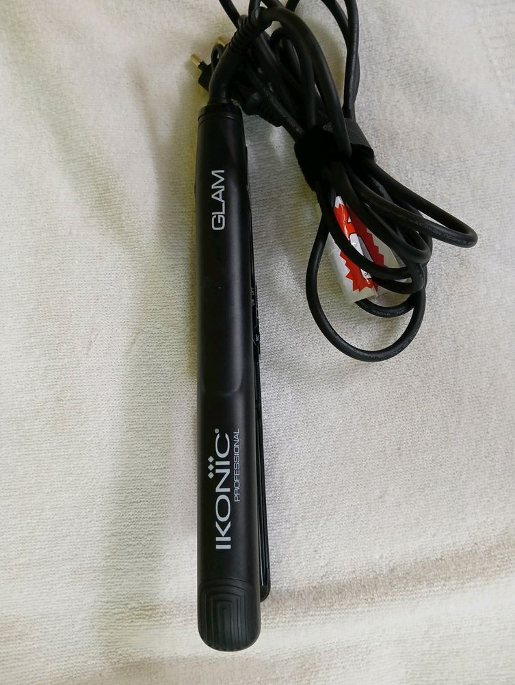 Ikonic Professional Glam Hair Straightener (Black)