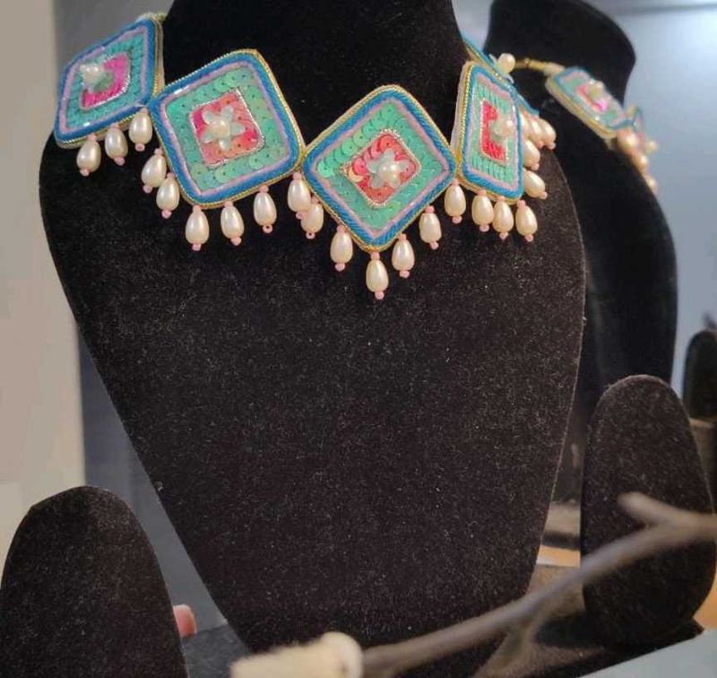 Statement Beaded Necklace