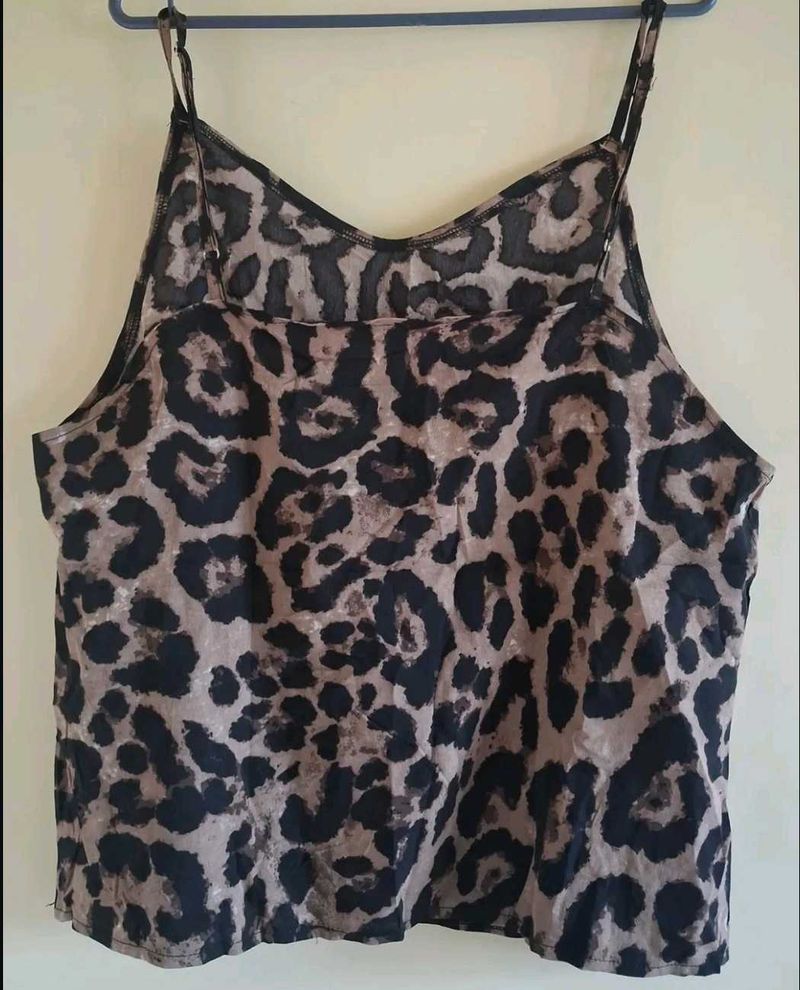 Leopard Print Cami Top