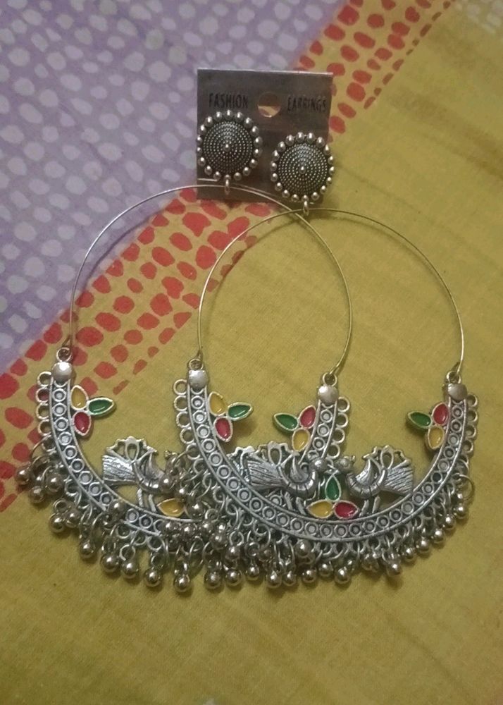 Brand New Oxidised Earrings