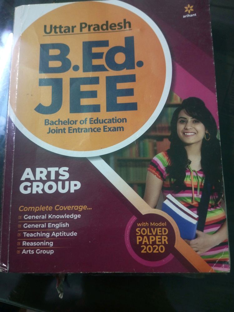 B.ed JEE Unused ARTS GROUP Book