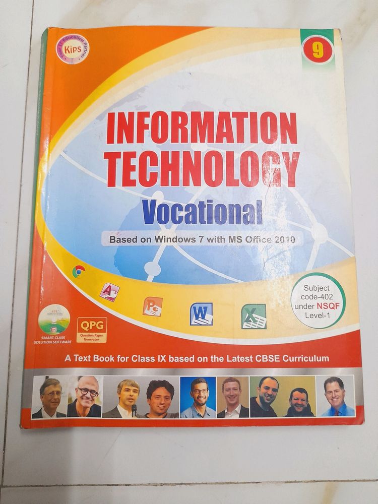 Information Technology Book Class 9th