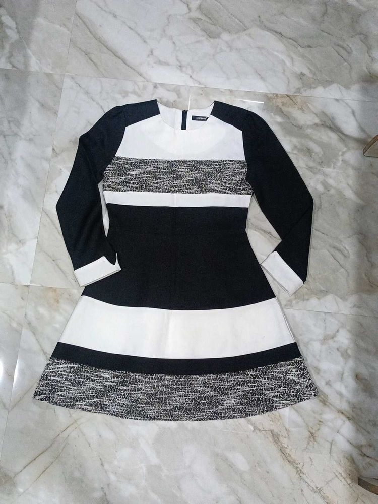 Chic Color Block Dress