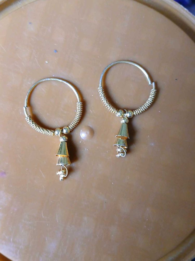 Golden earrings