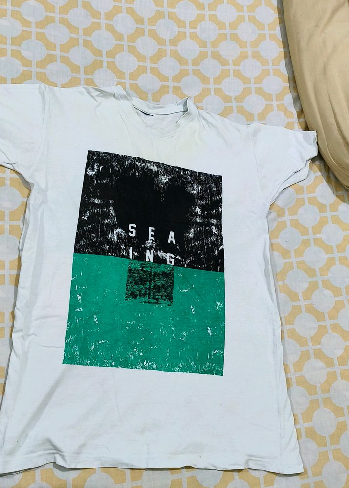White Seaing T-Shirt