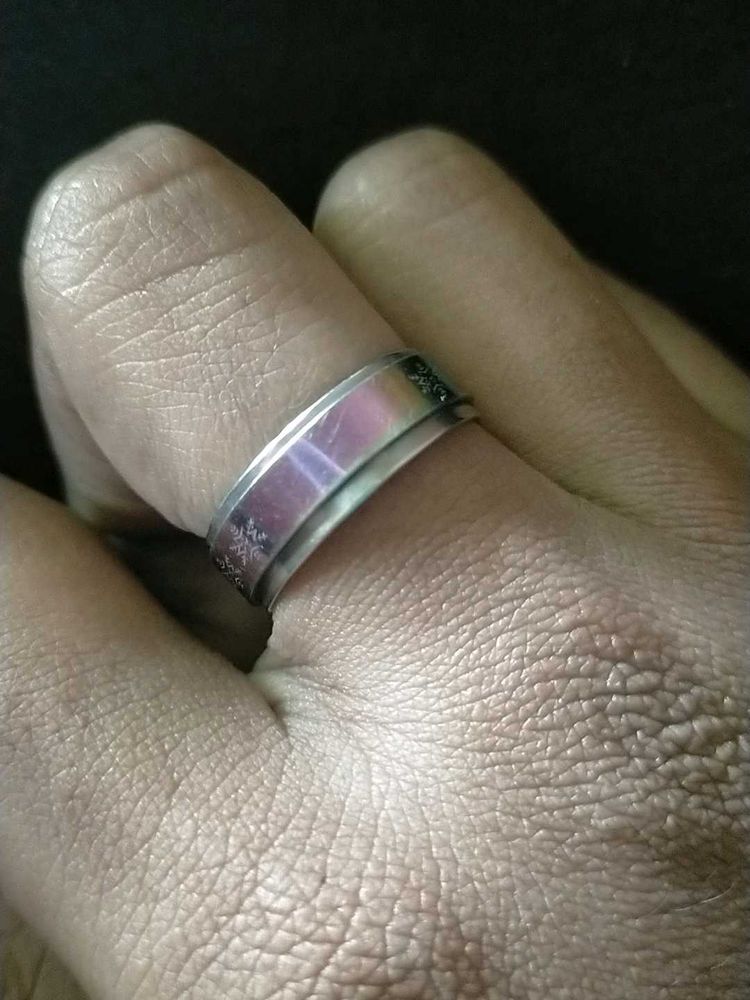 Stylish Silver-Tone Ring