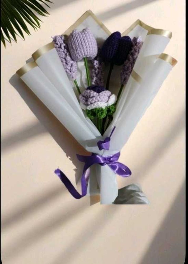 Crochet Flower Bouquet