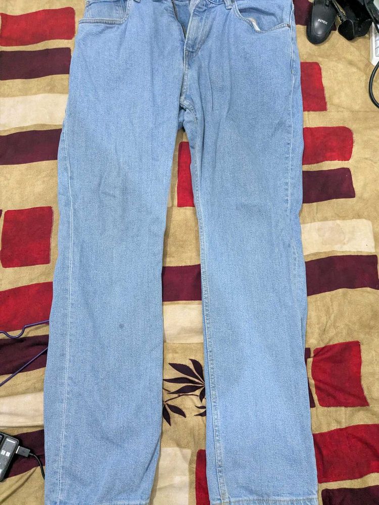 Light Wash Denim Jeans
