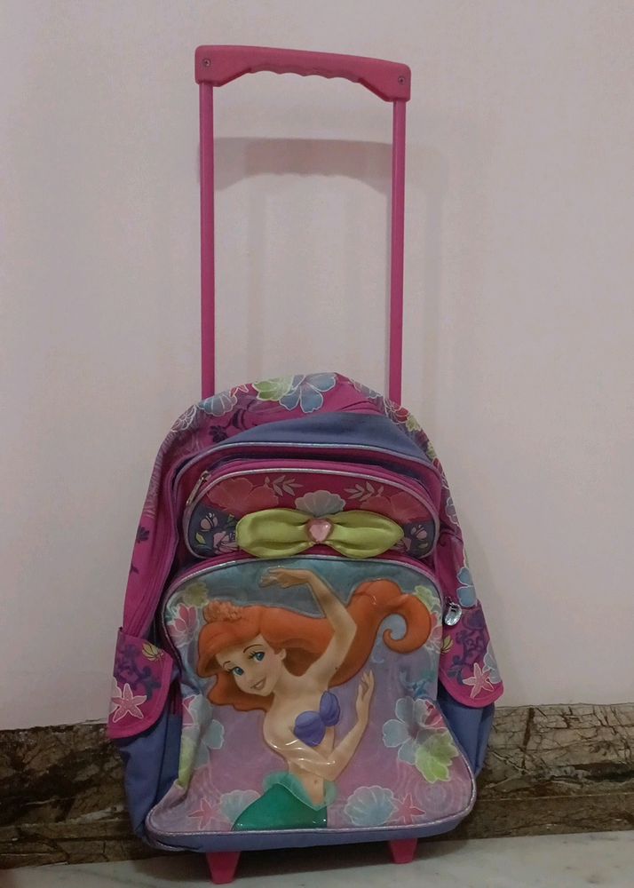 School Bag With Wheels 🎀