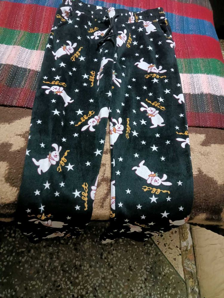 Cute Rabbit Print Lounge Pants