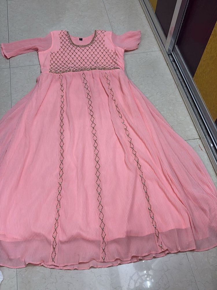 Peach Gown