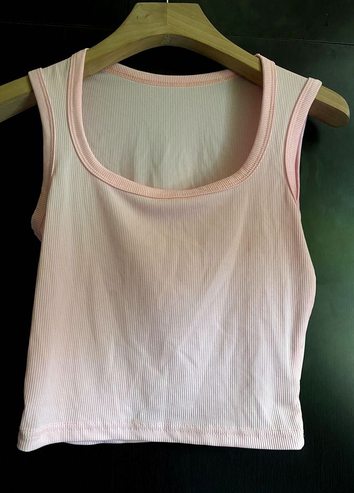 🎀 ✨ Ribbed Cotton Vest Top