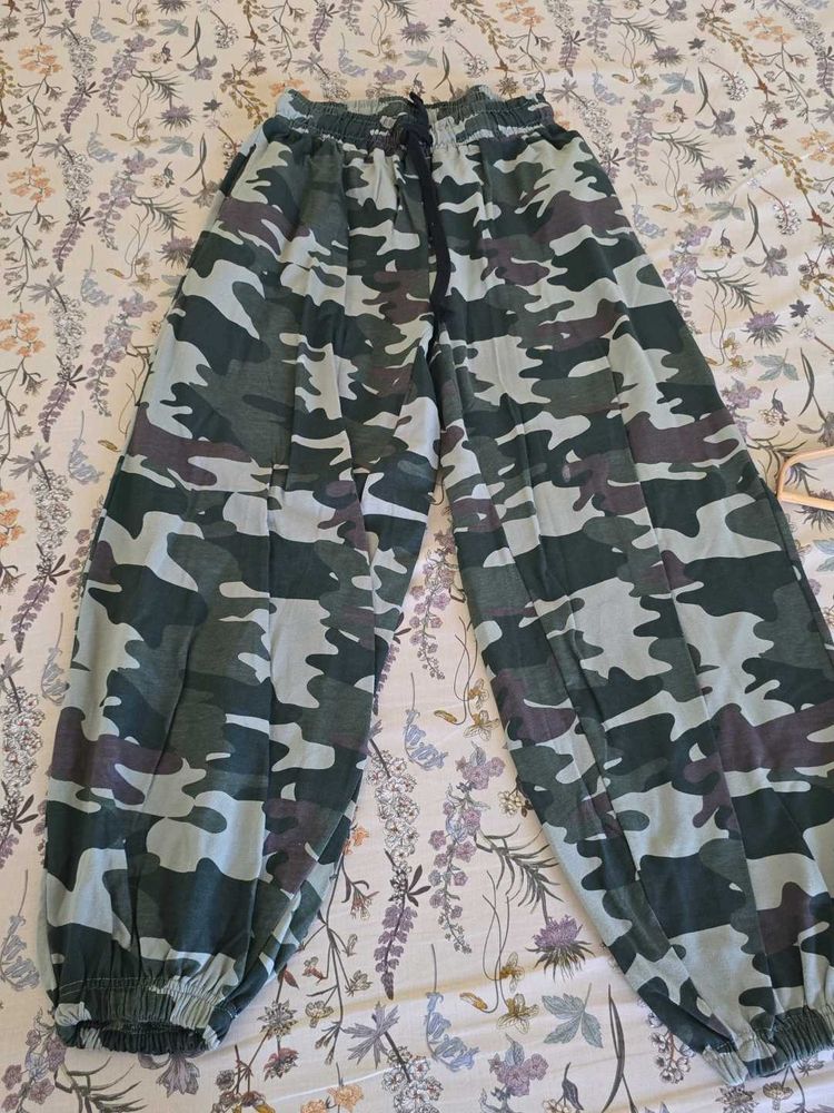 Camo Print Joggers