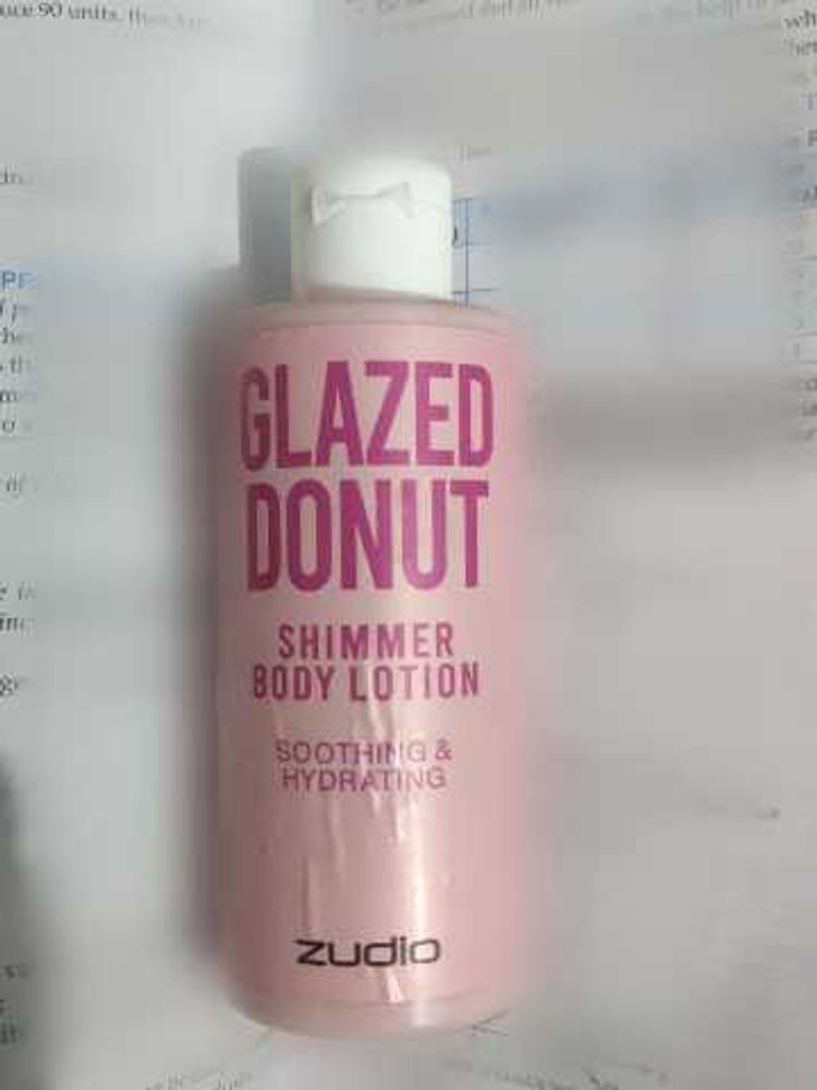 Zudio Glazed Donut Lotion