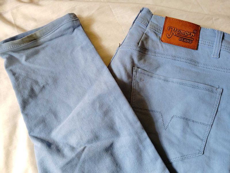Classic Blue Straight Fit Jeans