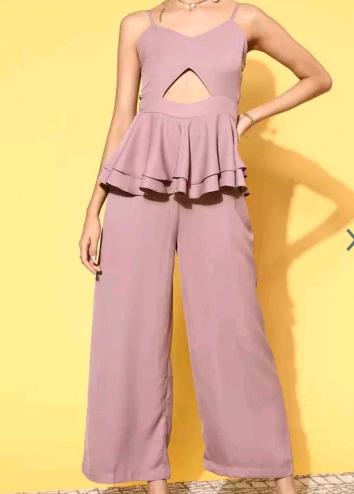 Elegant Lavender Jumpsuit