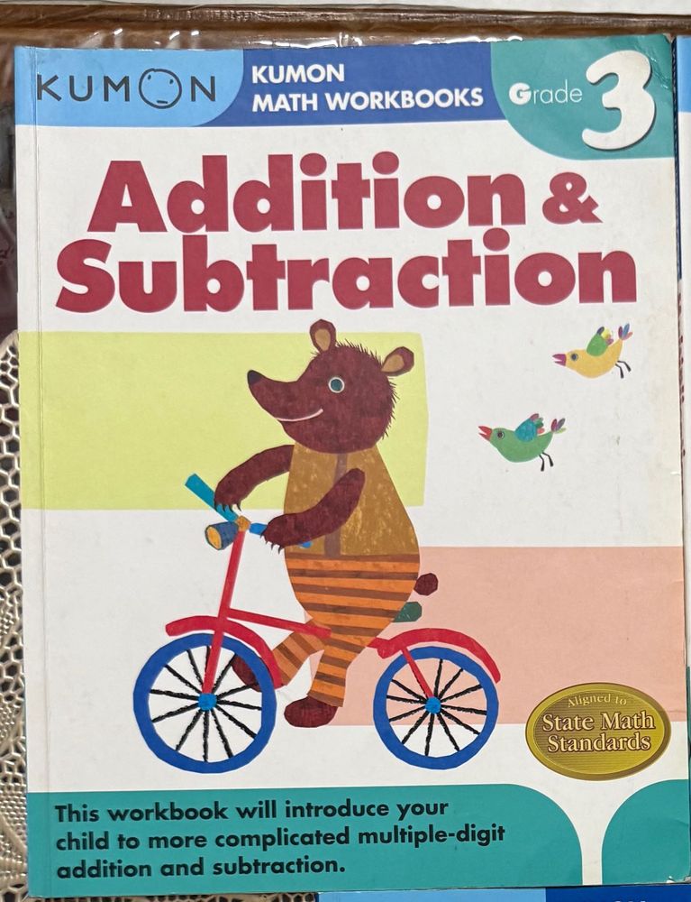 Kumon Math Workbooks-Addition &amp; Subtraction-Grade3