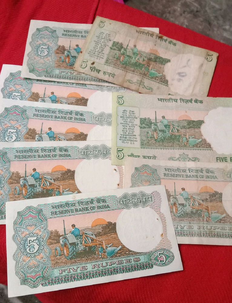 5 rs notes old