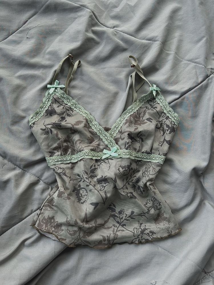 Floral Lace Cami Top