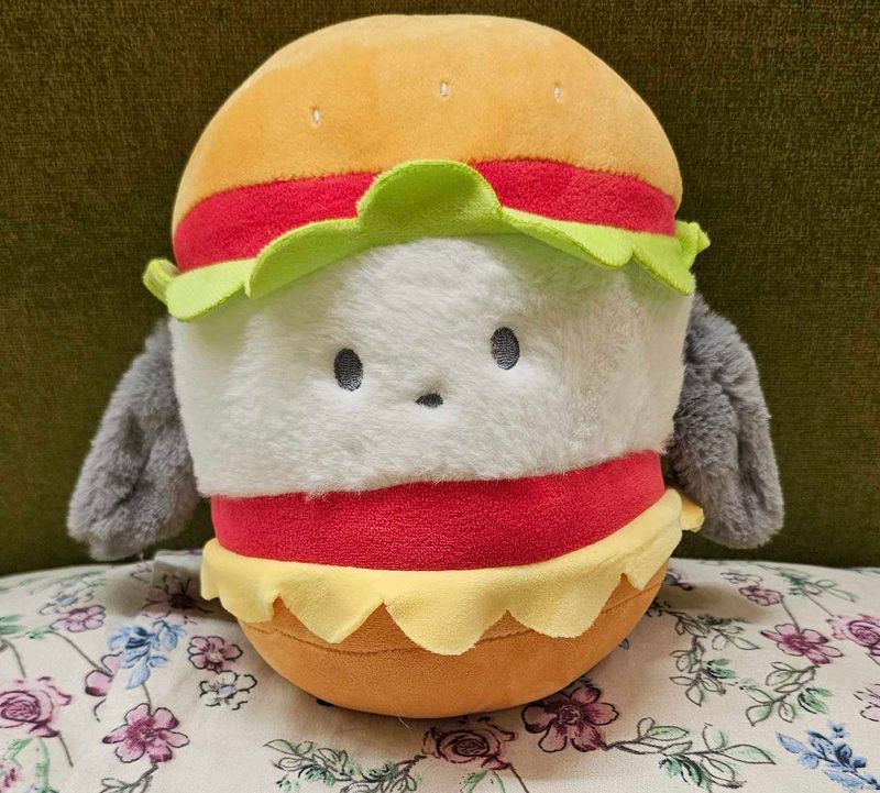 Pochacco Hamburger Plush