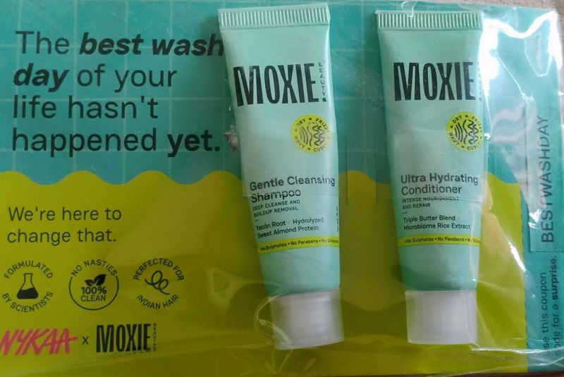 Moxie Shampoo+Conditioner Trial Pack