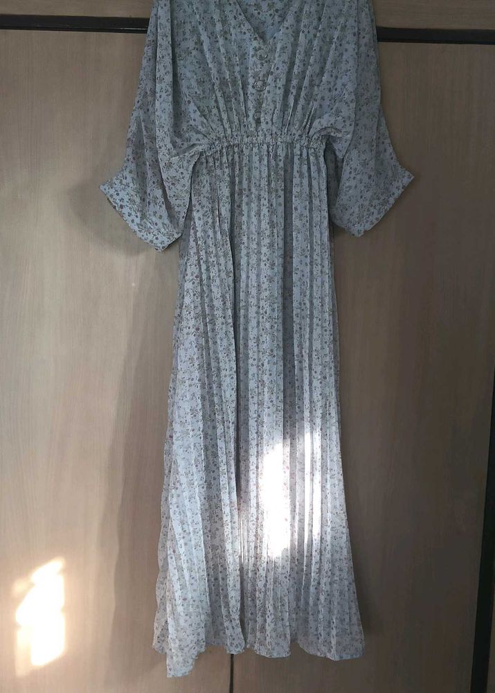 PRICE DROP-Blue floral dress