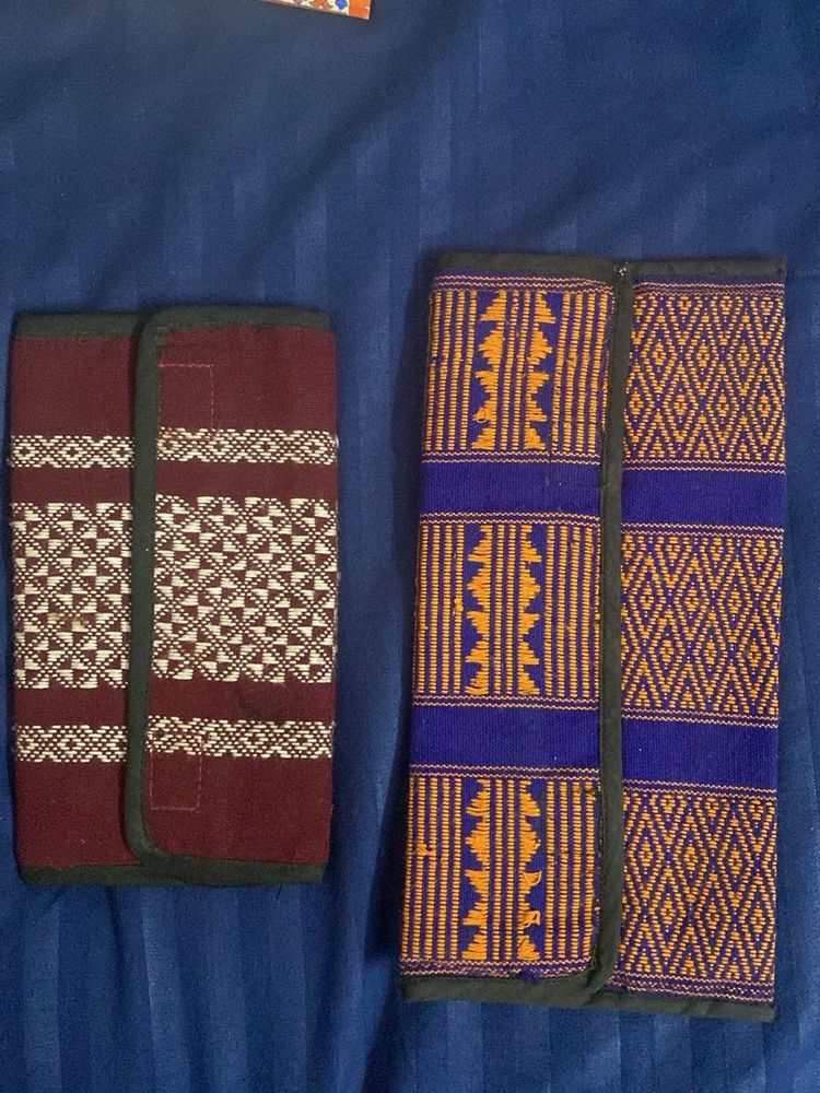 Handcrafted Ethnic Pouches - Set of 2