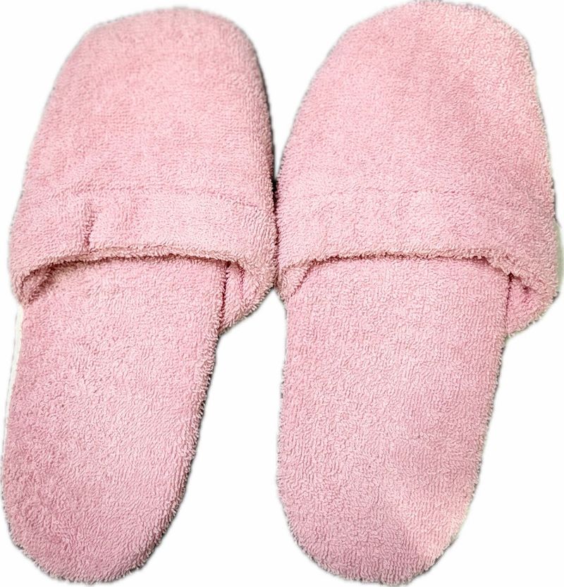 Pink Terry Slippers