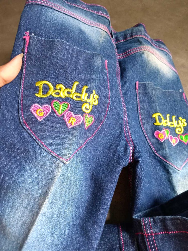 New Cute &#39;Daddy&#39;s Girl&#39; Jeans