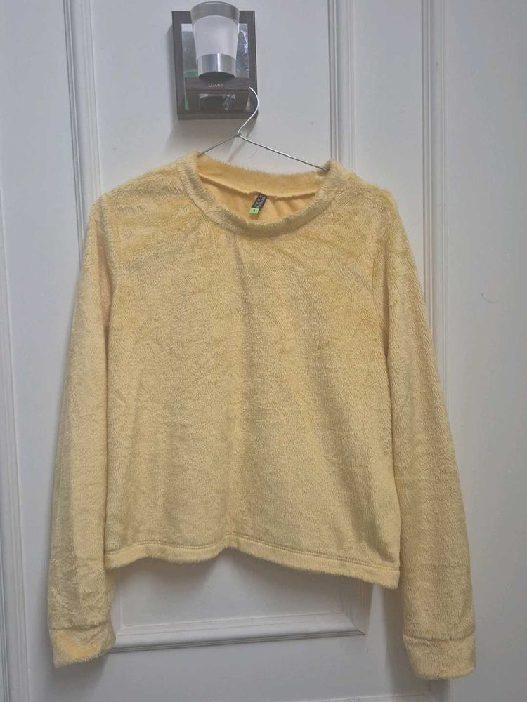 Yellow Winter Top