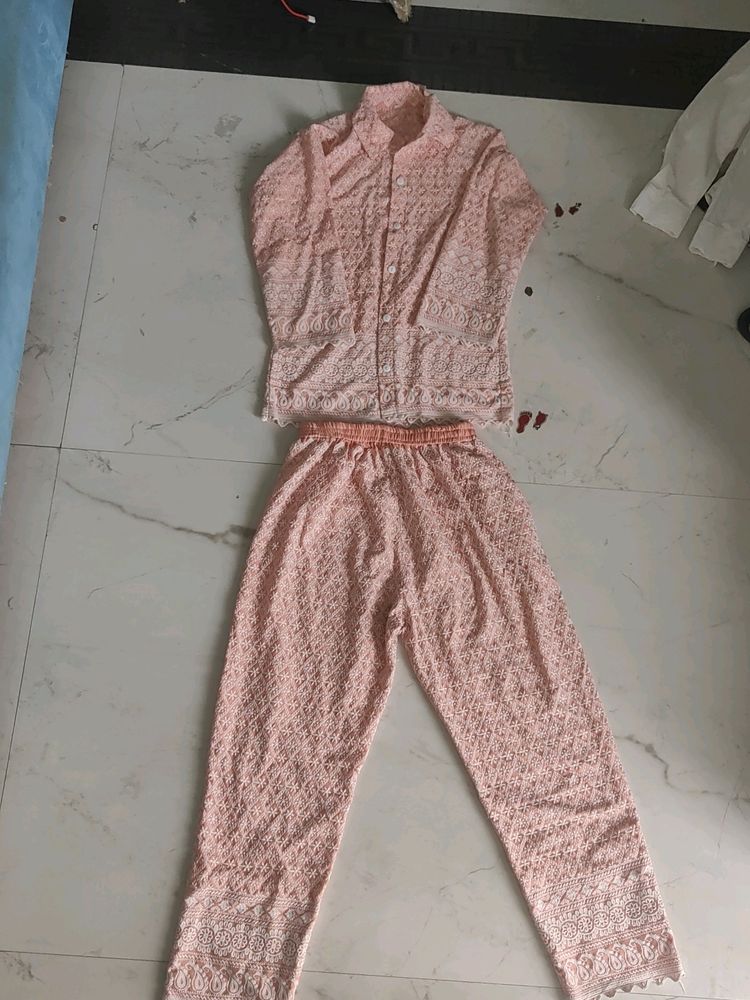 Co Ord Set Pink