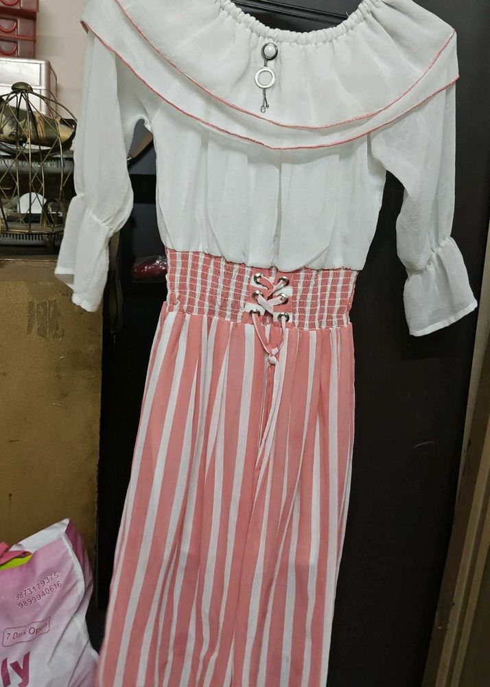 Striped Jumpsuit Kids 8-9 Years