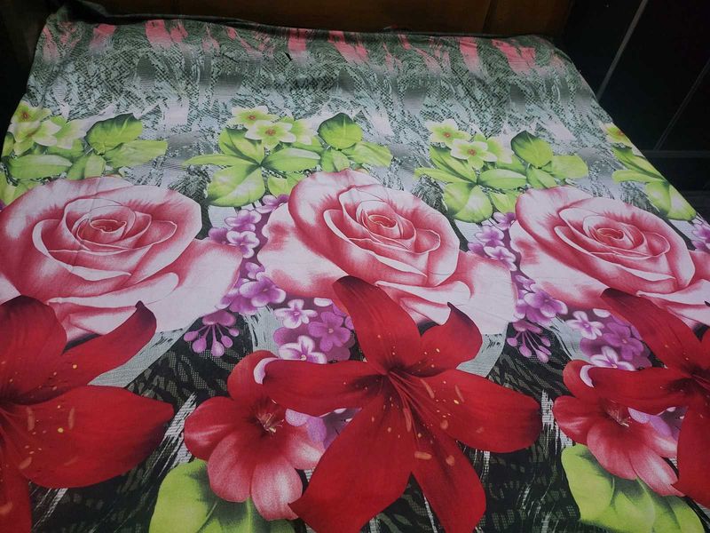 Floral Print Bedsheet