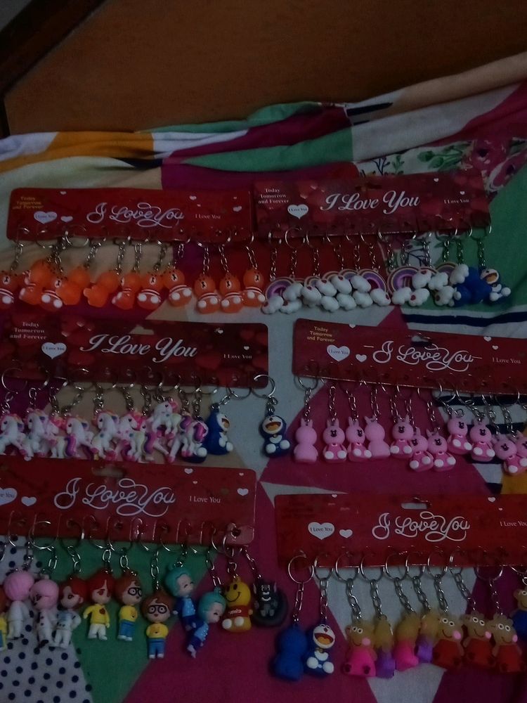 Excellent Variety Of Six Dozen KeyChains