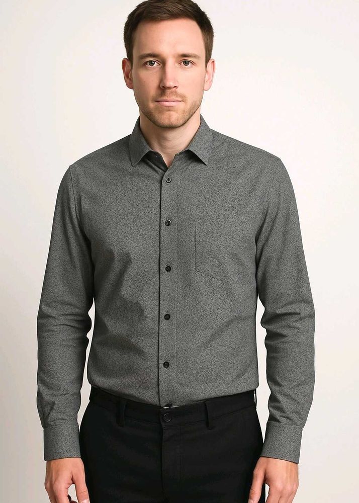 Stylish Solid Shirt | Chest 38