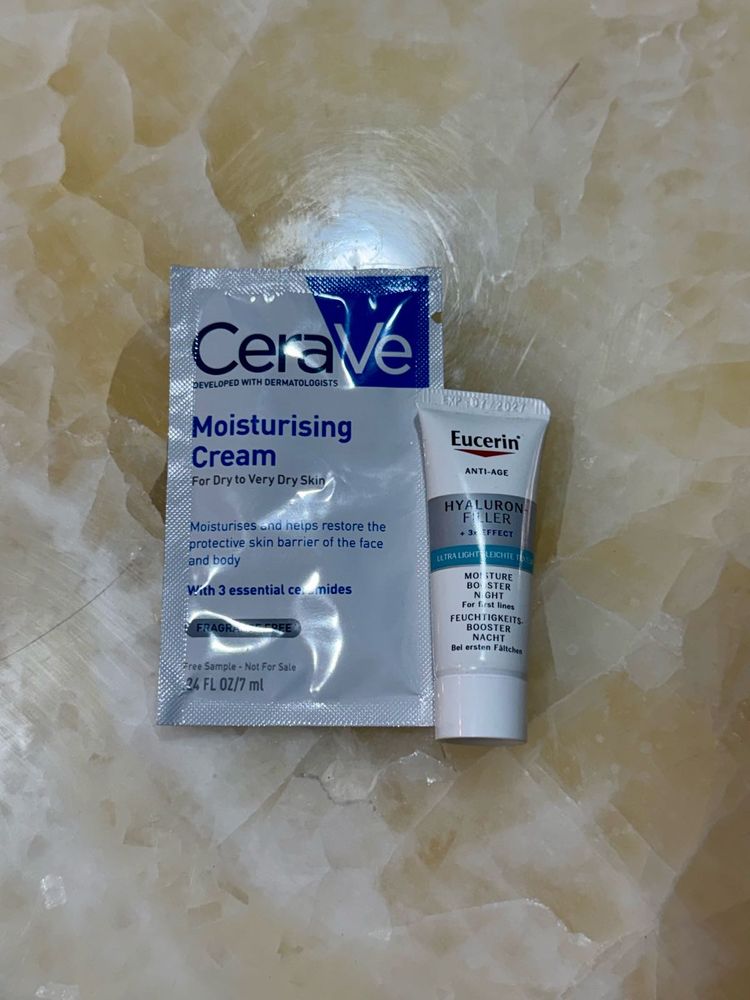 Cerave &amp; Eucerin Moisturizing Combo
