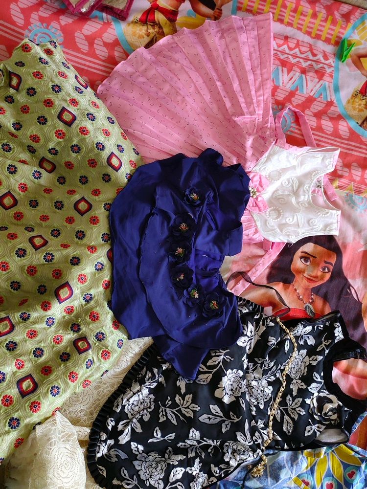Combo Of 3 Frocks