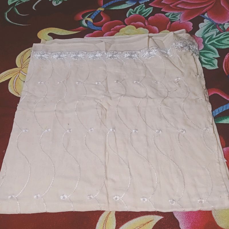Full Chikankari Dupatta