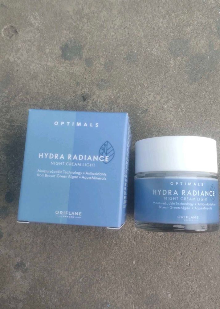 Oriflame Hydra Radiance Night Cream Light
