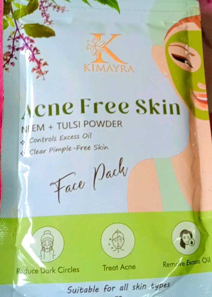 Kimayra Acne Free Skin Face Pack 😊